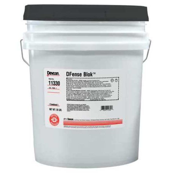 Devcon Epoxy Adhesive, 11330 Series, Gray, Pail, 2:01 Mix Ratio, 4 to 5 hr Functional Cure - 11330