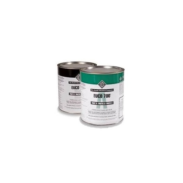 Euclid Chemical Euclid Euco 700 2-Component Semi-Rigid Industrial Floor Joint Filler Gray 2 Gallon - 042A-02