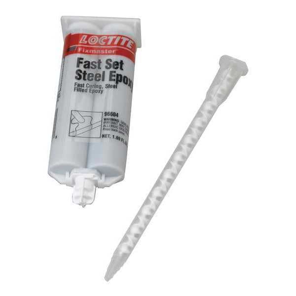 Loctite Epoxy Adhesive, PC 3965 Series, Gray, Dual-Cartridge, 1:01 Mix Ratio, 8 min Functional Cure - 235605