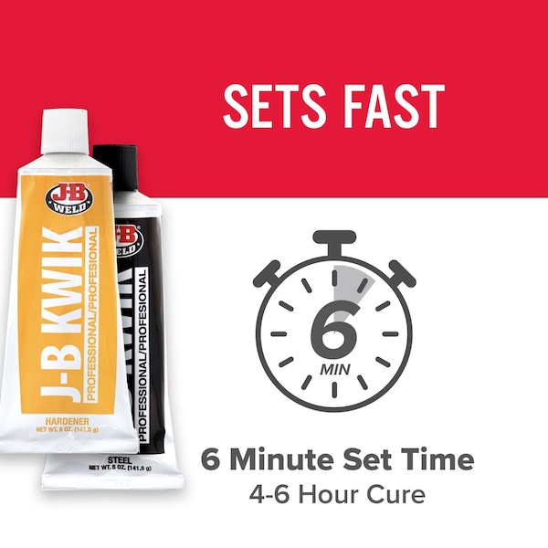 J-B Weld J-B Weld KwikWeld High Strength Automotive Adhesive Paste 10 oz - 8271
