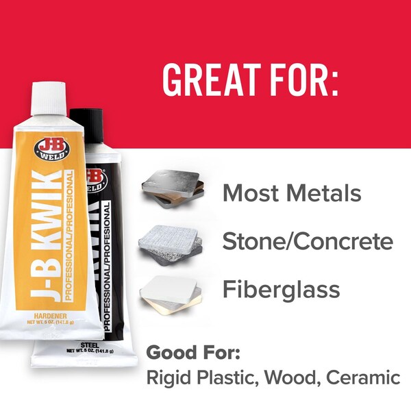 J-B Weld J-B Weld KwikWeld High Strength Automotive Adhesive Paste 10 oz - 8271
