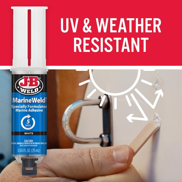 J-B Weld J-B Weld MarineWeld High Strength Marine Adhesive and Sealant Liquid 0.85 oz - 50172