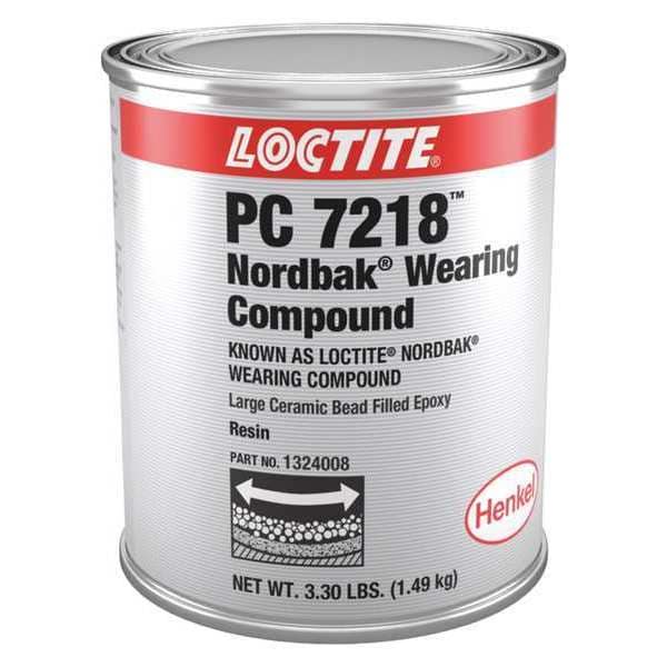 Loctite Adhesive, PC 7218 Series, Gray, Can, 2:01 Mix Ratio, 6 hr Functional Cure - 1324008