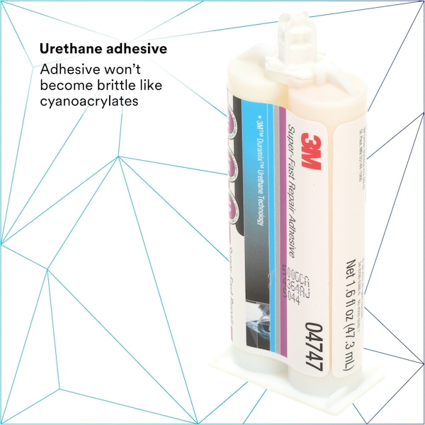 3M Surface Cleaner, 04747 Series, Clear, 19 fl oz, Aerosol Can, 1 hr Functional Cure - 04747