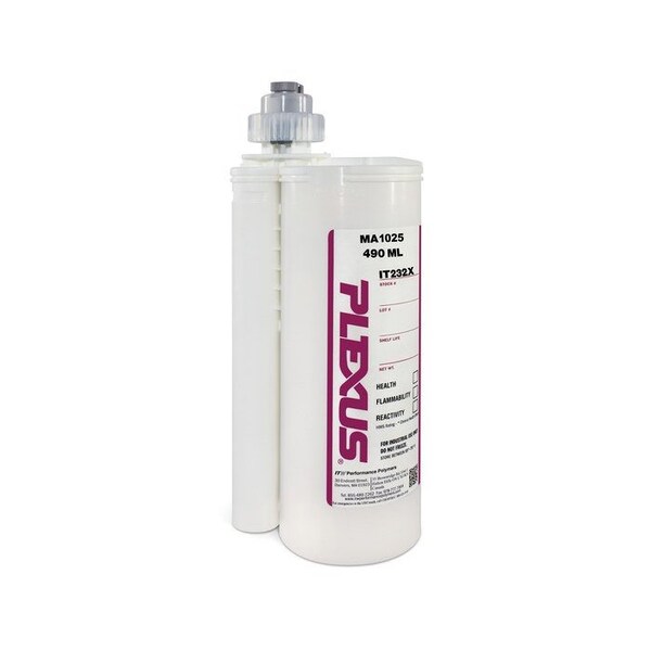 Plexus Two-part methacrylate adhesive with very low cure shrinkage and very low odor - MA1025