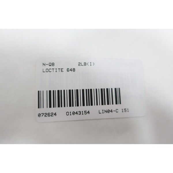 Loctite RETAINING COMPOUND 1L EPOXY AND ADHESIVE - 648