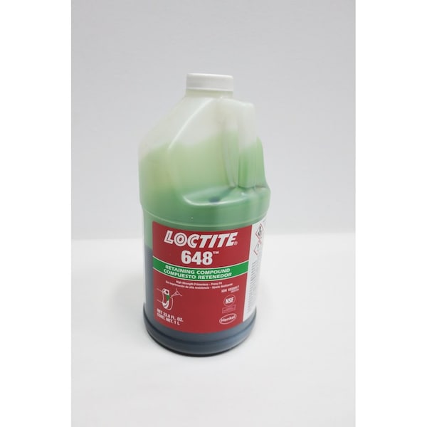 Loctite RETAINING COMPOUND 1L EPOXY AND ADHESIVE - 648