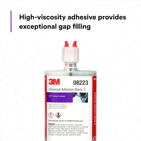 3M Adhesive Remover, 08223 Series, Black, 32 oz, Non-Aerosol Can - 08223