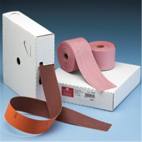 Carborundum Alum Oxide Resin Cloth 1 in. x 50 Yards P320 - 481-05539529320