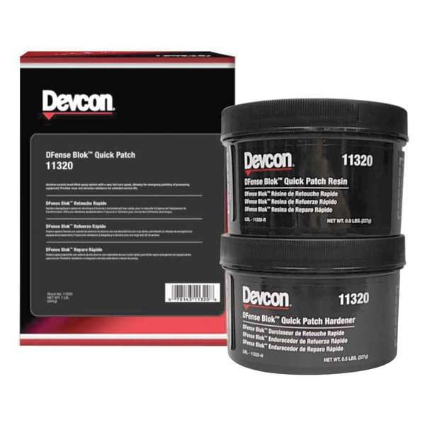 Devcon Instant Adhesive Kit, 11320 Series, Light Yellow, 11 g, Dual-Cartridge, 1:01 Mix Ratio - 11320