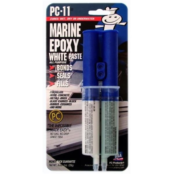 Pc Products Protective Coating 1 Oz White Marine Epoxy Paste  010112 - 54983010112