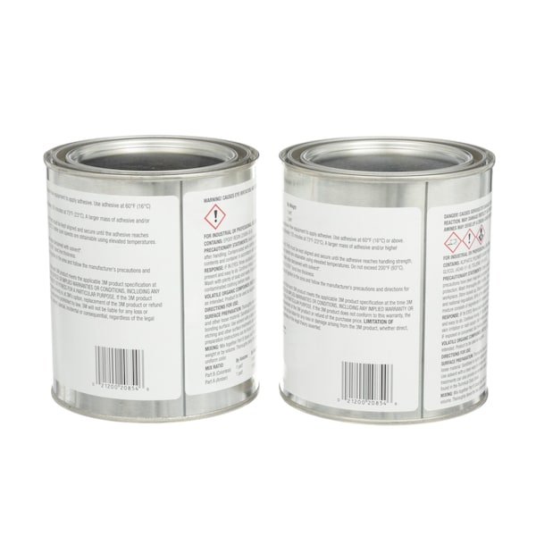 3M Epoxy Adhesive, 2216 Series, Green, Can, 6 PK, 1:01 Mix Ratio, 16 hr Functional Cure - 2216