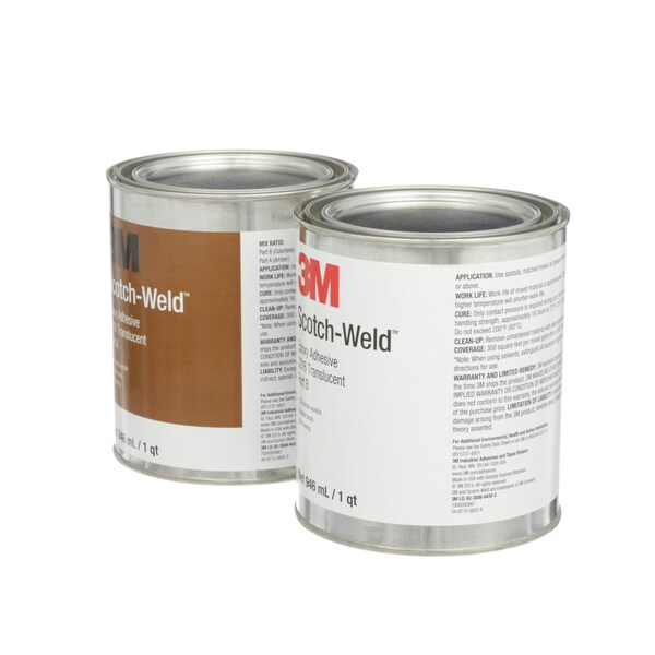 3M Epoxy Adhesive, 2216 Series, Green, Can, 6 PK, 1:01 Mix Ratio, 16 hr Functional Cure - 2216