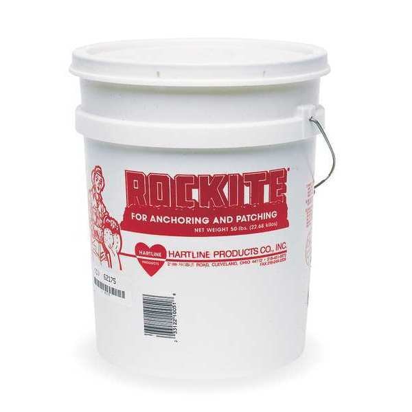 Rockite Expansion Cement, 50 lb, Pail, 1 Hr Full Cure Time - 10051
