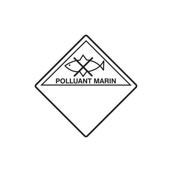 Accuform TDG PLACARD  MARINE POLLUTANT TCP977VS50 - TCP977VS50