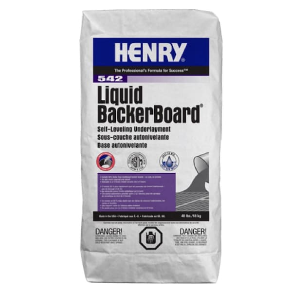 Henry 40 lb. H 542 Liquid Backerboard Self-Leveling Underlayment - HENRY 542