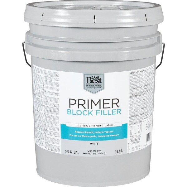 All-Source Latex Masonry Block Filler, 5 Gal. - Y53W00720-20