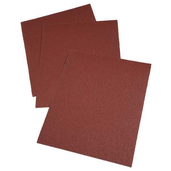 3M Cloth Sheet, 11" L x 9" W, P60 Grit, PK50 - 7000000360