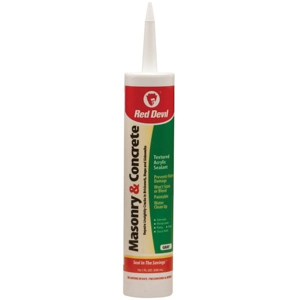 Red Devil 0 Sealant, Gray, 101 oz Cartridge - 646