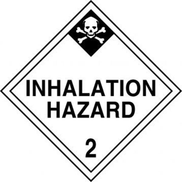 Accuform DOT PLACARD HAZARD CLASS 2  MPL205VP100 - MPL205VP100