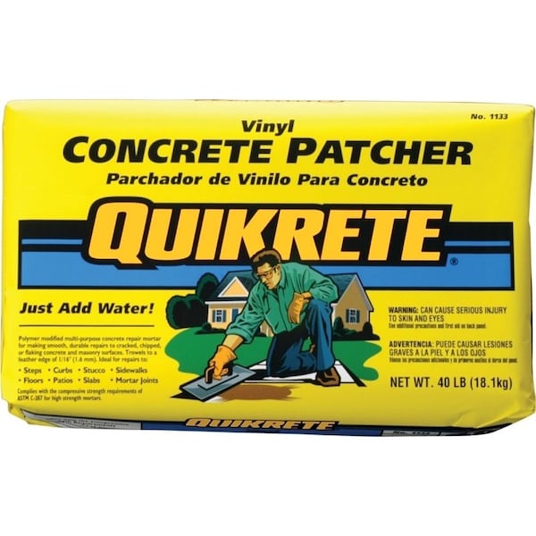 Quikrete Quikrete 1133-40 Concrete Patch, 40 lb Bag - 1133-40
