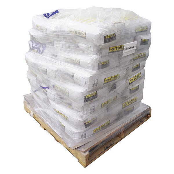 Je Tomes Concrete Repair, Gray, 50 lb., Bag, PK40 - PAL-T410