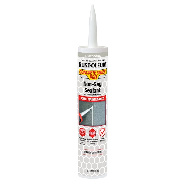Rust-Oleum ConcreteRepair, 10 oz, Cartridge, Gray - 392531