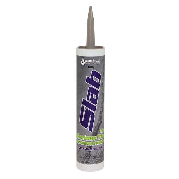 Slab Sashco Slab Cement Crack Filler 10.5 linear ft Gray - 16210