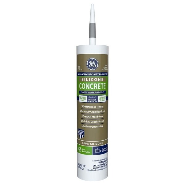 Ge GE5020 Sealant, Light Gray, 101 oz Tube - 2816709