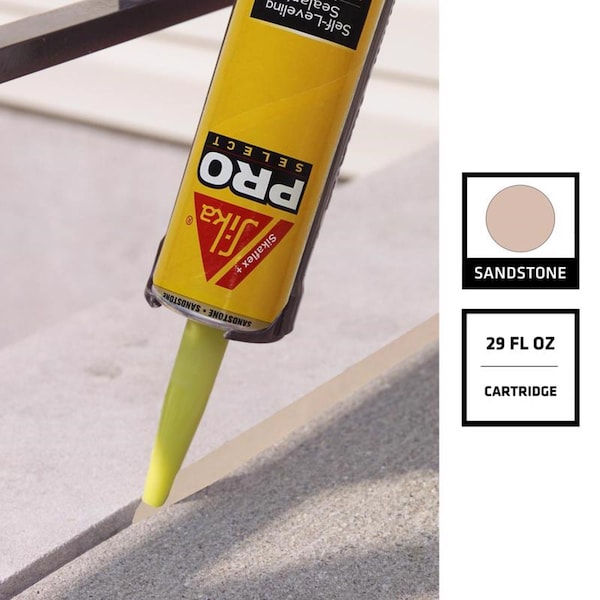 Sika Sika Sandstone Polyurethane Self-Leveling Concrete Crack Self-Leveling Sealant 29 oz - 515282