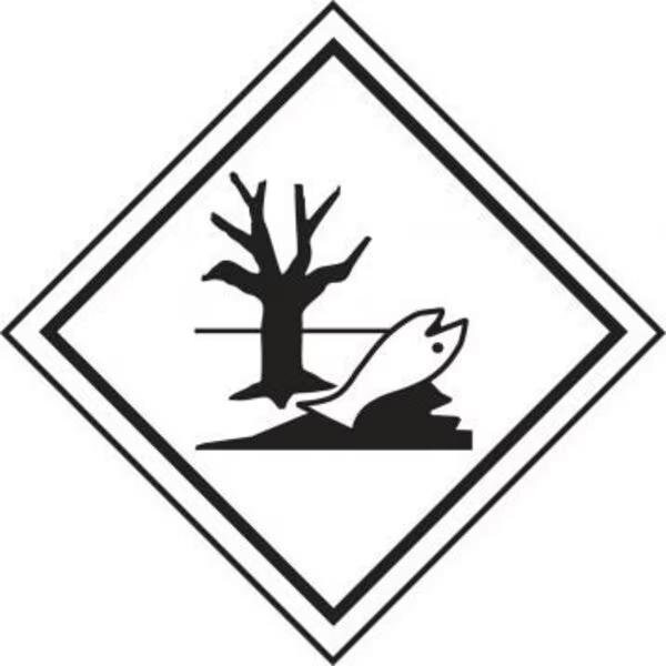 Accuform DOT PLACARD MARINE POLLUTANT 10 34 MPL907FV100 - MPL907FV100
