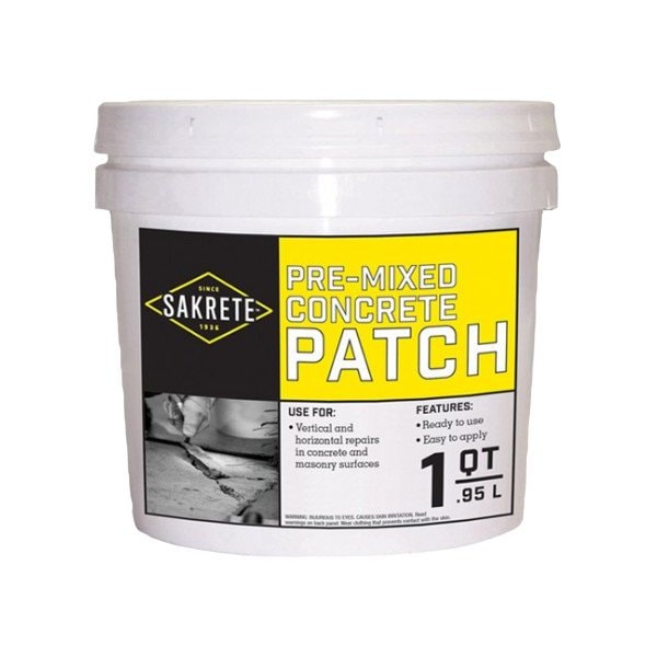Sakrete Concrete Repair Compound, Pail, Gray, Sakrete - 120547