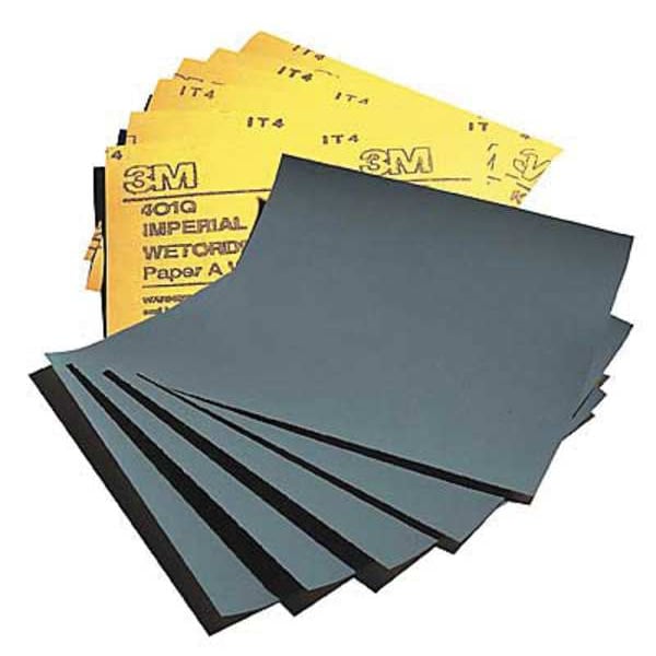 3M Sanding Sht, 9x3-2/3 In, 1000 G, SC, PK2000 - 14944