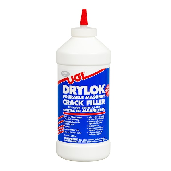 Ugl Drylok Gray Latex Masonry Crack Filler 1 qt - 30512