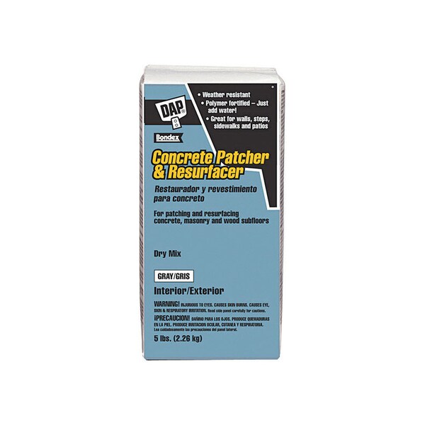 Dap DAP Dry Mix Concrete Resurfacer 5 lb Gray - 10466
