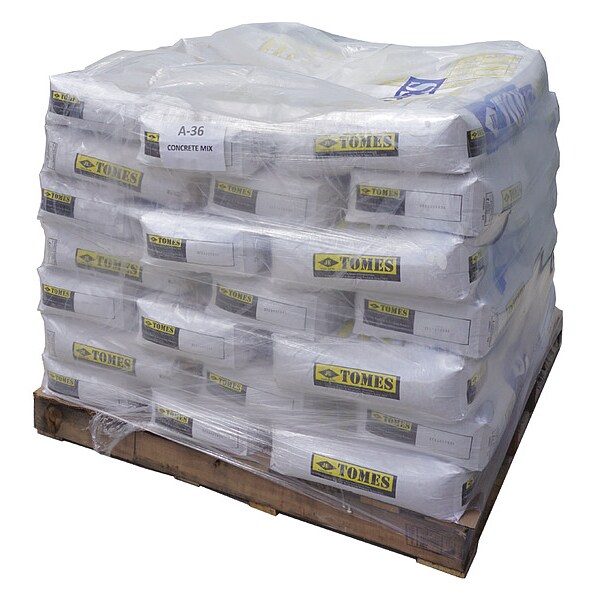 Je Tomes Concrete Patch and Repair, 65 lb., PK56 - PAL-A36