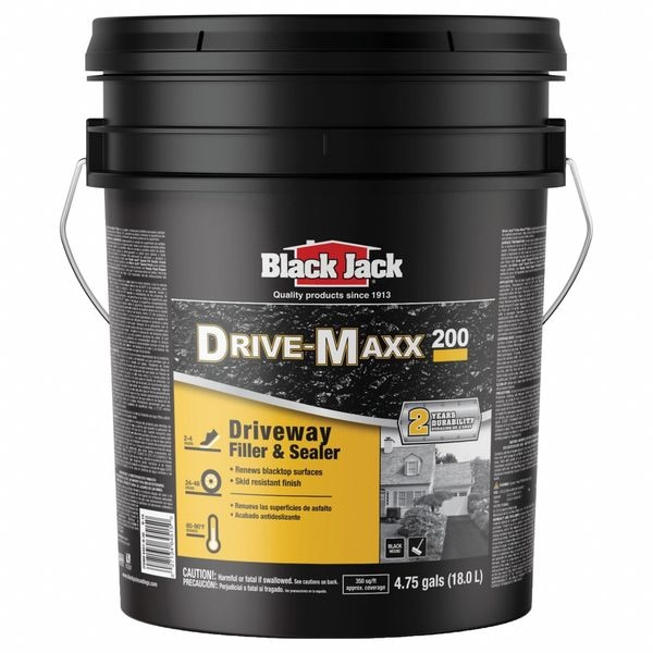 Black Jack Black Driveway Sealer, 4.75 gal - 6451-9-30