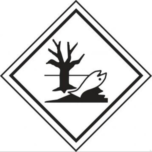 Accuform DOT PLACARD MARINE POLLUTANT 10 34 MPL907RM100 - MPL907RM100