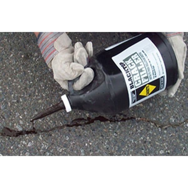 Sakrete Crack Filler, Bottle, Black, Blacktop Crack Filler - 120039