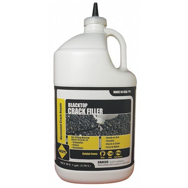 Sakrete Crack Filler, Bottle, Black, Blacktop Crack Filler - 120039