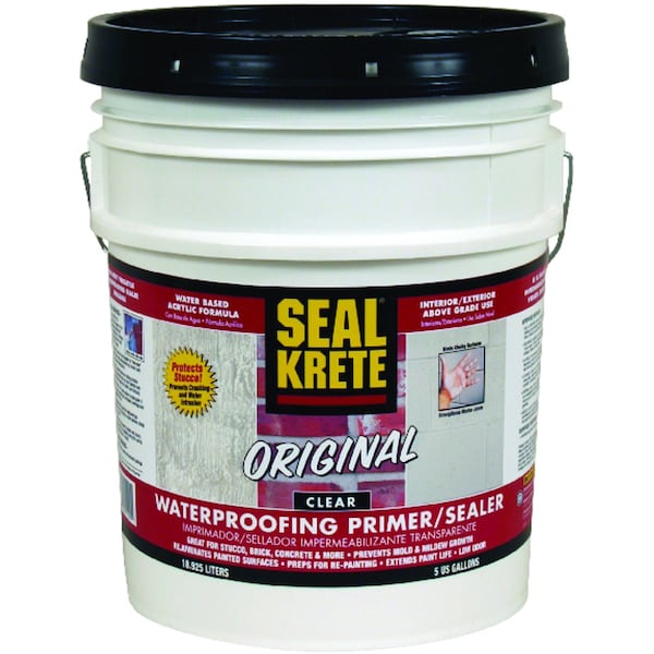 Seal-Krete Seal Krete Original Clear Water-Based Brick and Masonry Sealer 5 gal - 100005