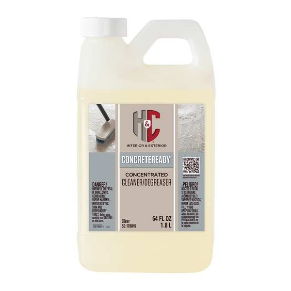 H&C Cleaner Degreaser, Invisible Finish, Clear, Solvent Base - 50.170015-15