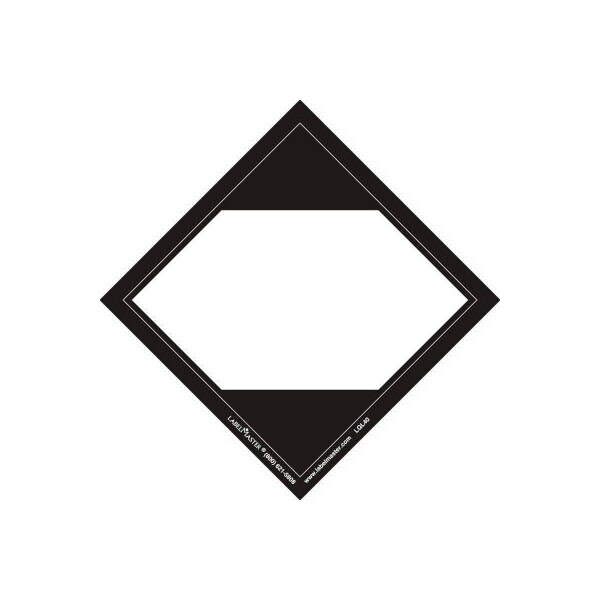 American Labelmark Co LabelMaster LQL40 Limited Quantity Label, Blank 101 x 101 MM, Paper, 500/Roll - LQL40