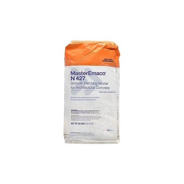 Sika SikaEmaco 427 Smooth-Textured Patching Mortar for Architectural Concrete 50LB Bag - 807955