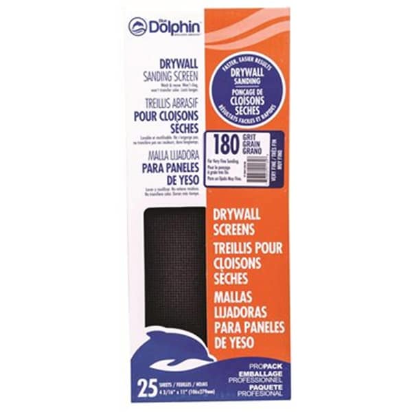 Hardware Express SP SM41125 0180 Silicon Carbide Drywall Screens, 4.19 x 11 in., 180 Grit - 1030931