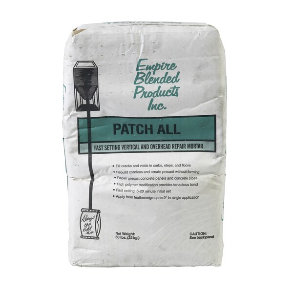 Empire Blended Products Patch All Repair Mortar, 4 Inch Height, 12 Inch Width - 8140-0-50