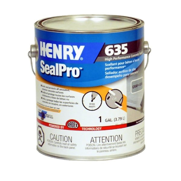 Henry 10 lb. SealPro Clear Concrete Waterproofer Sealer 10 lbs. - HENRY 635 SEAL PRO