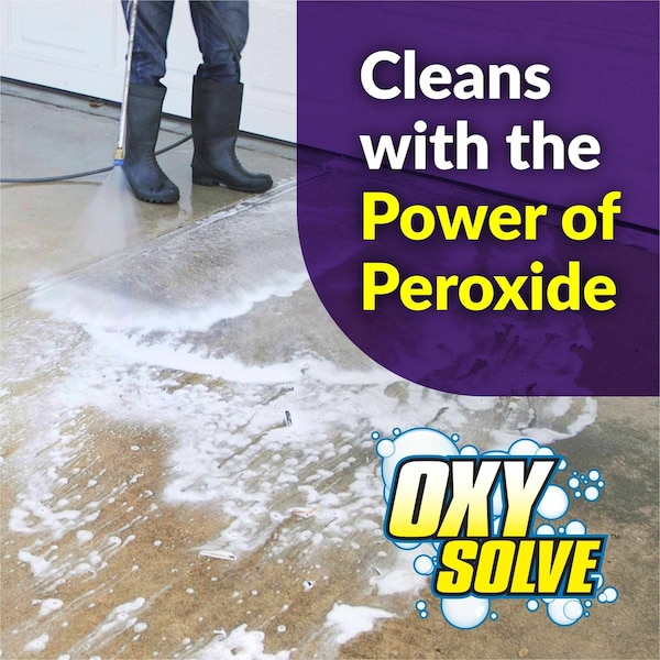Simple Green OxySolve Concrete & Driveway Cleaner Concentrate, 128 fl oz, 4PK - 18233