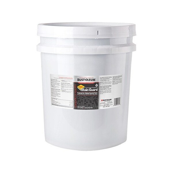 Rust-Oleum Polishing System, Concrete Polishing System, 5 gal, Clear - 353635