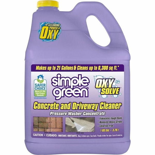 Simple Green OxySolve Concrete & Driveway Cleaner Concentrate, 128 fl oz - 18233